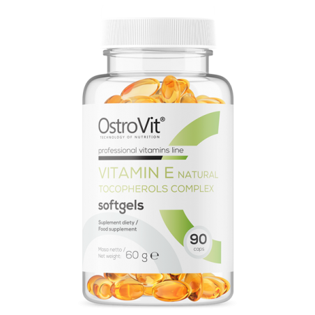 OstroVit Vitamina E naturala - 90 Capsule