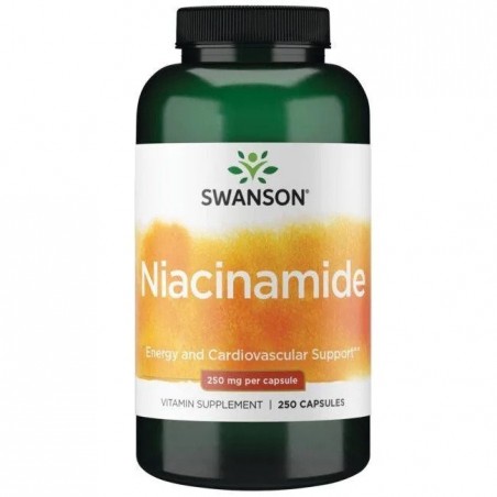 Swanson Niacinamide - Vitamina B3 250 mg - 250 Capsule