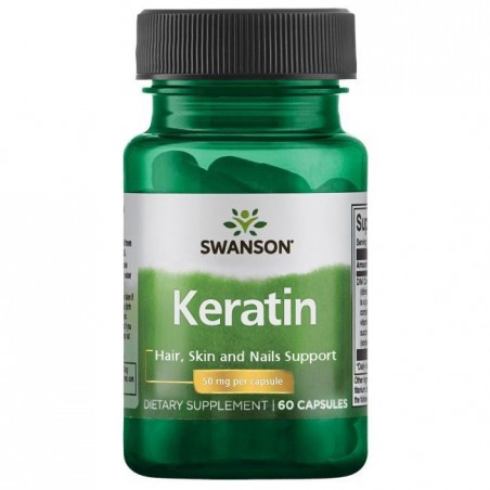 Swanson Keratin 50 Mg 60 Capsule