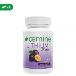 Oemine Lithium Orotate - Litiu Orotat 4 mg 60 capsule, depresie, anxietate, stres Beneficii Orotat de Litiu: sustine functionare