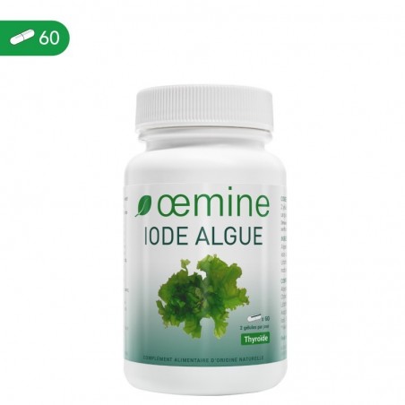 Oemine Iod din alge - 60 capsule