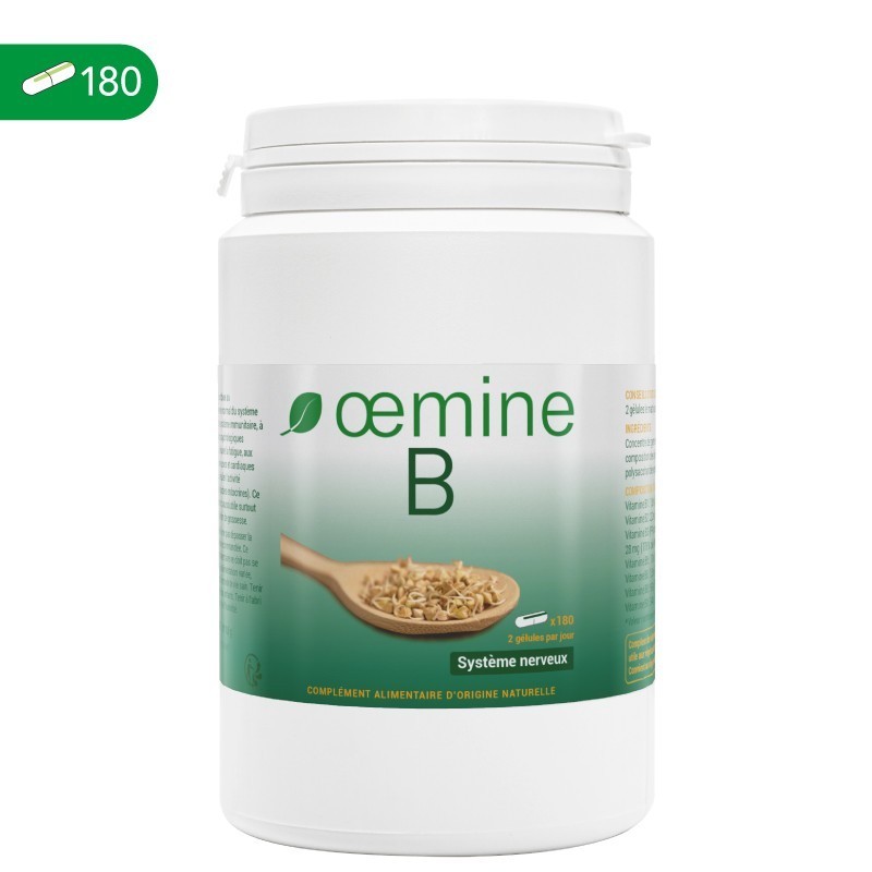 Oemine B Complex 180 capsule Beneficiile Vitaminelor B: Vitaminele B contribuie la sinteza normala de cisteina, cresc energia co