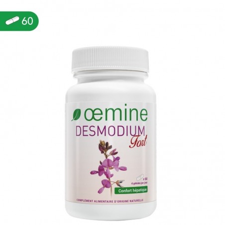 Oemine Desmodium Forte, protectie hepatica, Hepatoprotector, 60 capsule