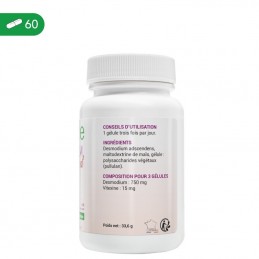 Oemine Desmodium Forte, protectie hepatica, Hepatoprotector, 60 capsule Oemine Desmodium Forte este un supliment alimentar ce aj