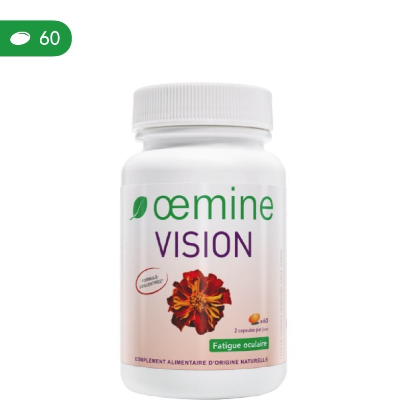 Oemine Vision - 60 capsule Oemine VISION este benefic pentru: persoanele care stau foarte mult in fata calculatorului, pentru pe