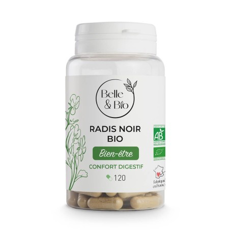 Belle&Bio Ridiche neagra Bio (Radis Noir) 120 capsule