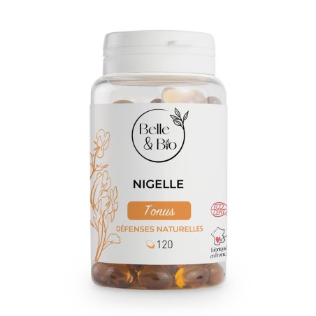 Belle&Bio Ulei de Chimen Negru Bio (Nigelle - Black Cumin) 120 capsule