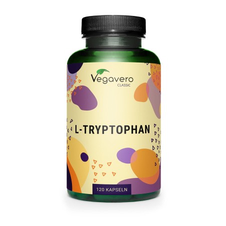 Vegavero L-Triptofan, L-Tryptophan, 500 mg 120 Capsule