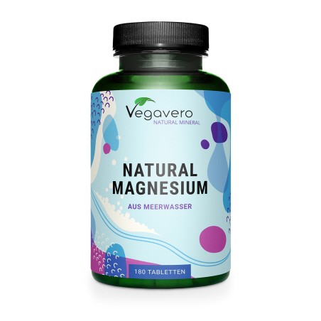 Vegavero Natural Magneziu 300 mg 180 Tablete