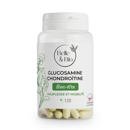 Glucozamina si Condroitina - 120 Capsule, Belle&Bio (Articulatii supliment)