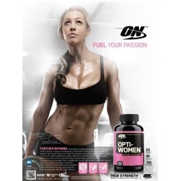 Optimum Nutrition Multivitamine Opti-Women 60 capsule Beneficii Opti-Woman: complex de multivitamine si minerale, contine acid f