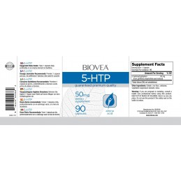 5-HTP 50 mg 90 capsule (Serotonina, tratament insomnie) Beneficii 5-HTP: ajuta la atenuarea anxietatii si stresului, creste natu