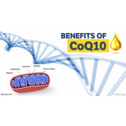 Coenzima Q10, 120 capsule, Intareste sistemul imunitar, ajuta in curele de slabire, favorizeaza slabirea ponderala Beneficii Coe