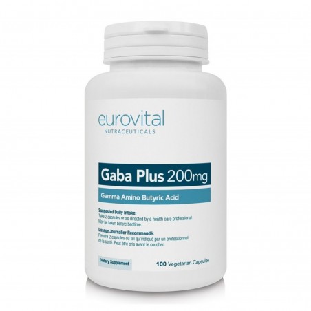 Eurovital GABA Plus+Inositol (Acidul Gamma-Aminobutiri) 100 capsule