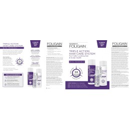 Foligain set tripla actiune, pentru caderea parului la femei, Sampon, Balsam si Lotiune Kit Trioxidil tratamentul anti caderea p