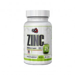 Supliment alimentar Zinc - 50mg 60 capsule, Pure Nutrition USA Beneficii Zinc: se absoarbe usor in organism, imbunatateste siste