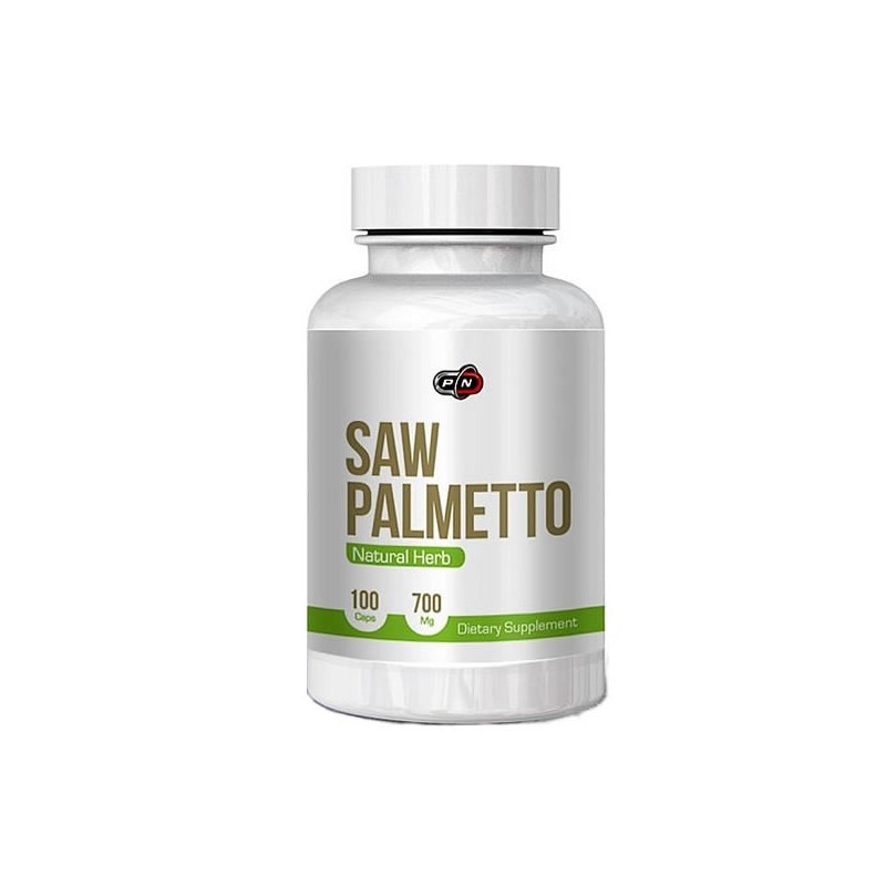 Pure Nutrition USA Saw Palmetto 700 mg 100 Capsule, pentru prostata Beneficii Saw Palmetto: diminueaza hiperplazia benigna de pr