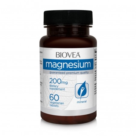 Biovea Magneziu 200mg 60 Pastile