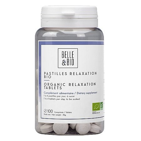 Belle&Bio Pastile Relaxare Bio 100 pastile (Anxietate si surmenaj)