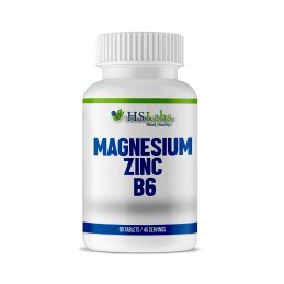 Magneziu, Zinc, Vitamina B6, 90 Tablete- crește tes-tosteronul, creșterea masei musculare, crește puterea Beneficii Magneziu, Zi