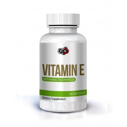 Vitamina E, 400 IU, 266 mg, 100 gelule- antioxidant puternic, ajută la formarea de globule roșii Beneficii Vitamina E: antioxida