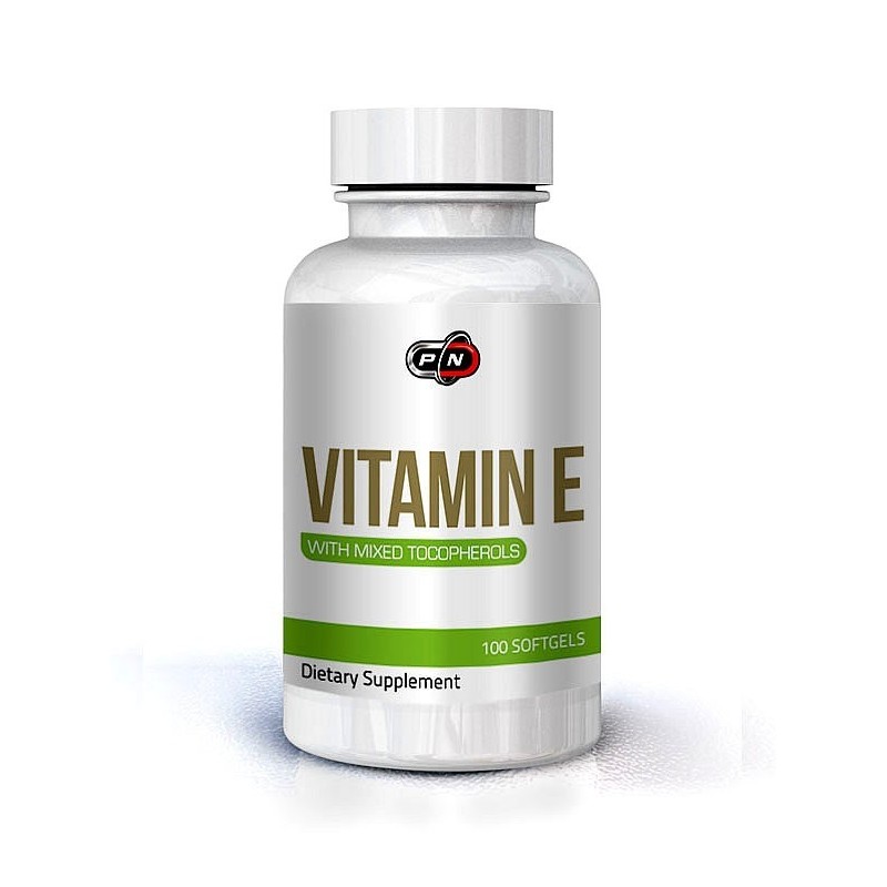 Vitamina E, 400 IU, 266 mg, 100 gelule- antioxidant puternic, ajută la formarea de globule roșii Beneficii Vitamina E: antioxida