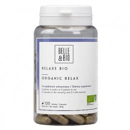 Relaxe Bio, 120 capsule, Proprietati de linistire si relaxare, reduce oboseala, benefic in perioade de stres sau suprasolicitare