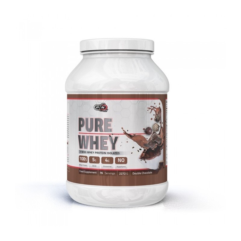 Pure Whey 2270 grame, Pure Nutrition USA Beneficii Pure Whey: creste masa musculara, micsorarea timpilor de recuperare si o refa