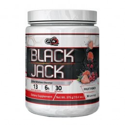 Pure Nutrition USA Black Jack 375 grame, Oxid Nitric Puternic Beneficii Black Jack: efect puternic in doar 15 minute de la admin