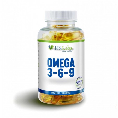 HS Labs OMEGA 3-6-9, 90 gelule moi