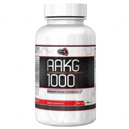 AAKG 1000 mg 200 capsule (Arginina Alfa Ketoglutarat), Pure Nutrition USA Beneficii AAKG 1000 de la Pure Nutrition: pompare mai 