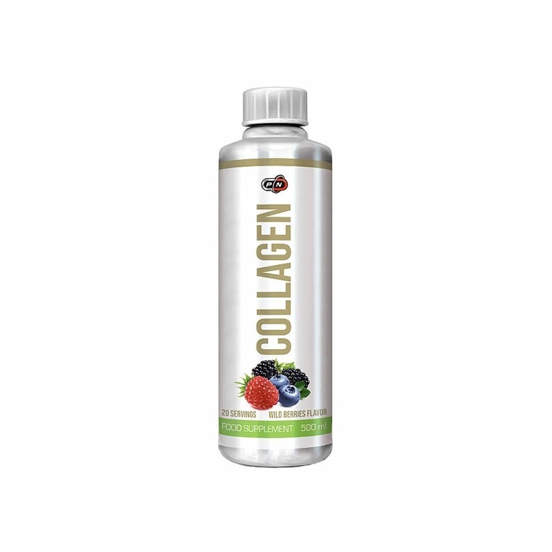 Colagen lichid hidrolizat tip 1 si 3, 10.000 mg, 500 ml, Pure Nutrition USA Beneficii Colagen hidrolizat lichid: impotriva ridur