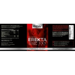 ErektaXXX, 120 de capsule, Stimuleaza libidoul, creste tes-tosteronul Beneficii Vitabay ErektaXXX - stimuleaza libidoul la ambel