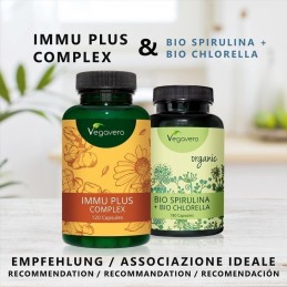 Immu Plus Complex, 120 capsule, Sustine imunitatea organismului, antioxidant natural, protectie naturala pentru organism Benefic