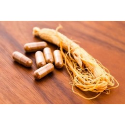 Ginseng Rosu 120 capsule (creste rezistenta la efort, impotriva oboselii, creste starea de spirit si energia) Beneficii Ginseng 