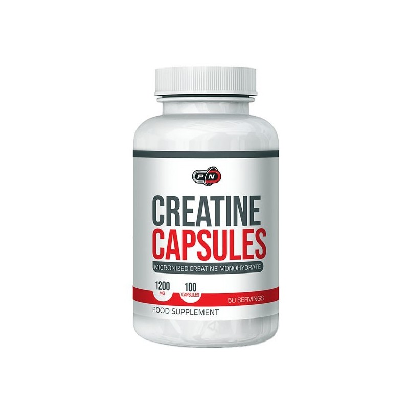 Creatina 1200 mg 100 capsule (Creatina Micronizata monohidrat)- creste vizibil masa musculara intr-un timp foarte scurt Benefici