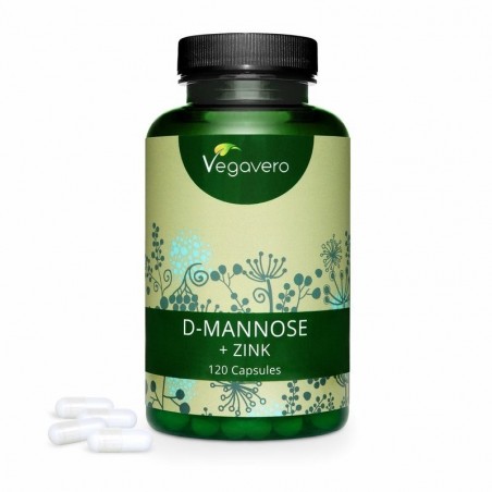 Vegavero D-Mannose + Zinc 120 Capsule