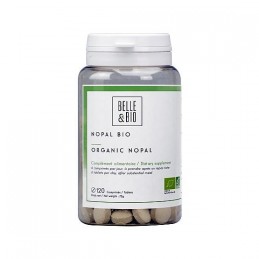 Belle&Bio Nopal Bio 120 tablete Beneficii Nopal Bio: reduce senzatia de foame, reduce celulita, regleaza greutatea corporala, an