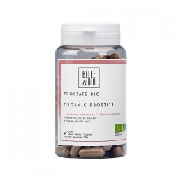 Belle&Bio Prostate Bio 120 capsule Beneficii Prostate: ameliorator naturist prostata, sustine functia renala, confort urinar, pr