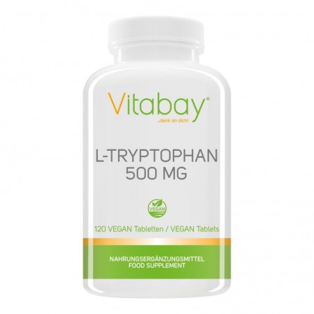 Vitabay L-Triptofan - 500 mg - 120 Tablete Vegan