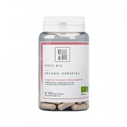 Belle&Bio Coada Calului Bio (Prele Bio) 120 Capsule Beneficii Coada Calului Bio: ajuta la mobilitatea articulatiilor, reminerali