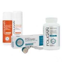 FOLIGAIN HAIR FOLIGAIN HAIR &amp; SCALP ROLLER- Sporește absorbția tratamentelor și serurilor de anti subțiere a părului, Stimul