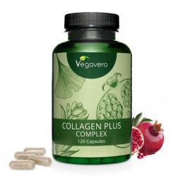 Vegavero Colagen Complex Vegan (Collagen Booster) 120 Capsule Collagen Plus Complex Vegan reprezinta un supliment alimentar care