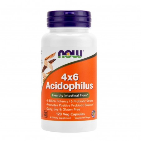 Now Foods Acidophilus 4x6 120 capsule