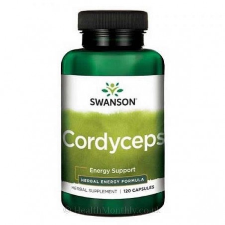 Swanson Cordyceps 600 mg 120 Capsule