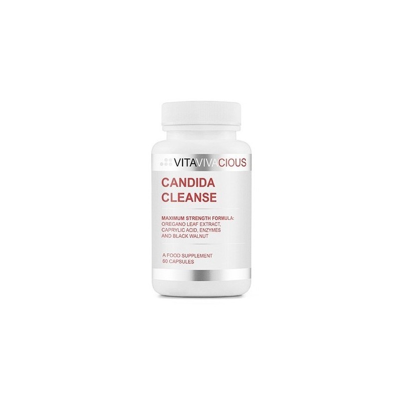 Vitaviva Candida Cleanse 60 Capsule Candida Cleanse: mentine bacteriile sanatoase in colon, promoveaza digestia, creste energia 