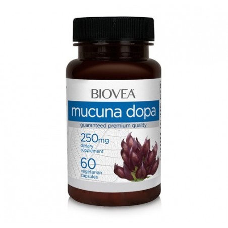 Biovea Mucuna Pruriens L-Dopa, 250mg, 60 capsule