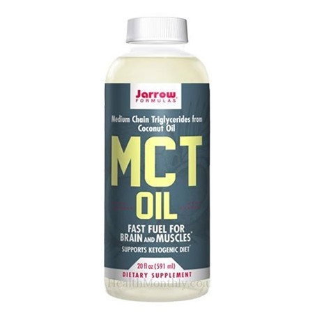 Jarrow MCT OIL 591ml, Ulei 100% pur de MCT OIL