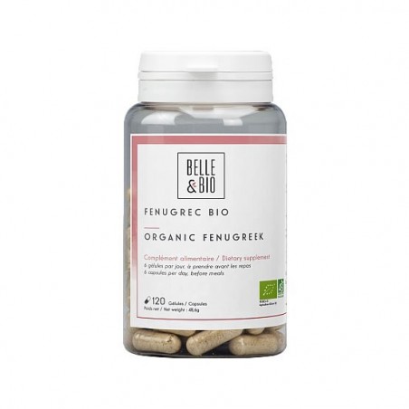 Belle&Bio Schinduf Bio (Fenugrec Bio) 120 capsule