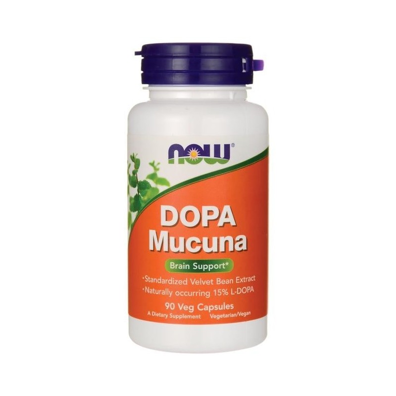 L-DOPA Mucuna, 90 Capsule, Creste energia mentala si fizica, stimuleaza starea de spirit, imbunatateste libidoul Beneficii Mucun